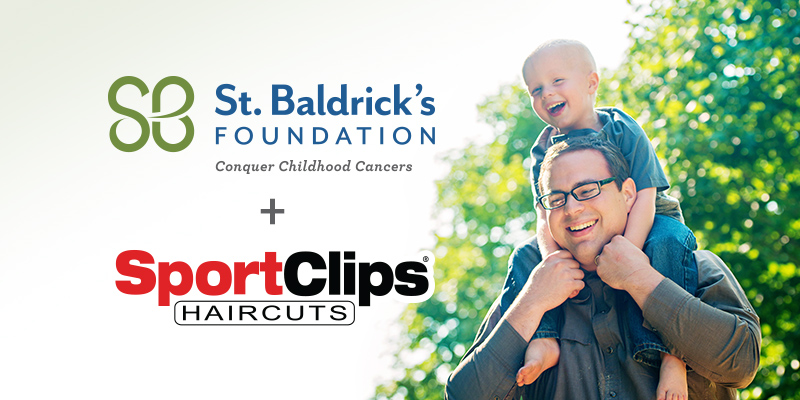 St. Baldrick's Foundation and Sport Clips logo